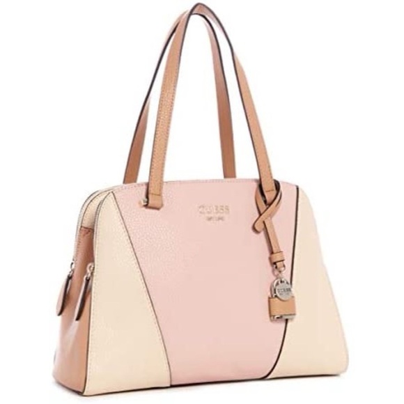 New GUESS Shawna Pebble Cali Satchel - Picture 5 of 12